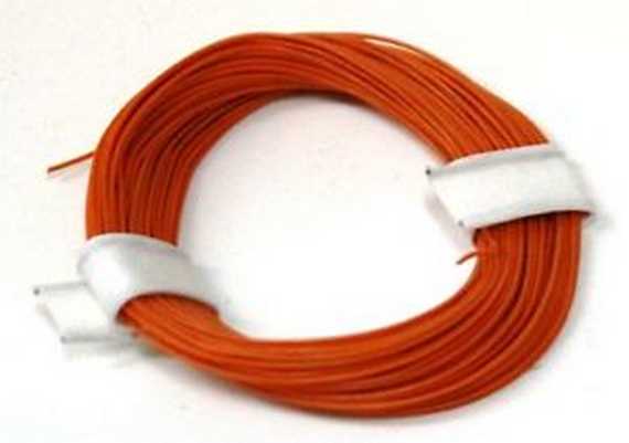 Câble - 0.04 mm2 / 10 m (Orange)