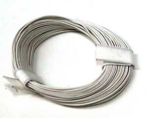 Câble - 0.04 mm2 / 10 m (Blanc)