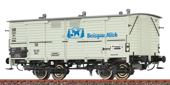 Wagon couvert - DB Transport de lait