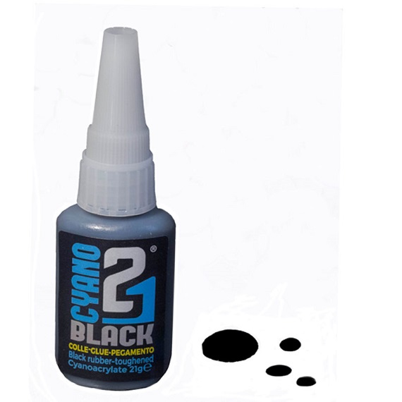 Colle 21 Cyano Black rubber - 21 Gr