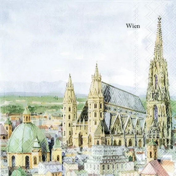 Serviette IHR Vienne (33 x 33 cm)