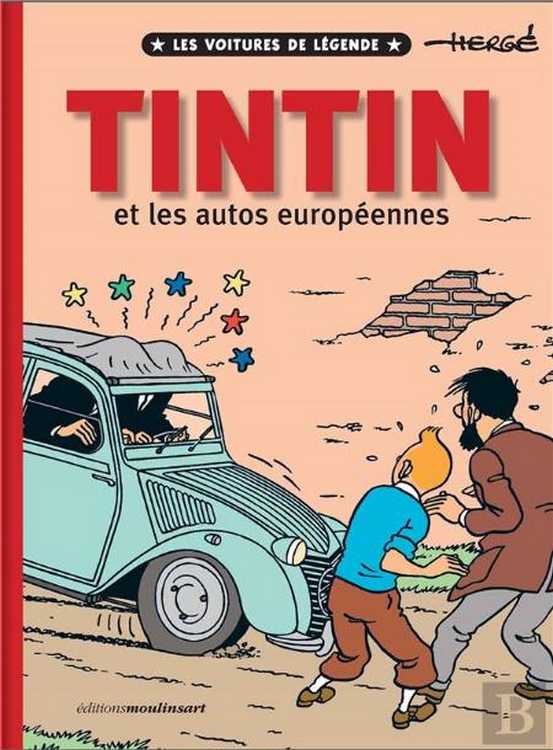 Tintin et les autos européennes
