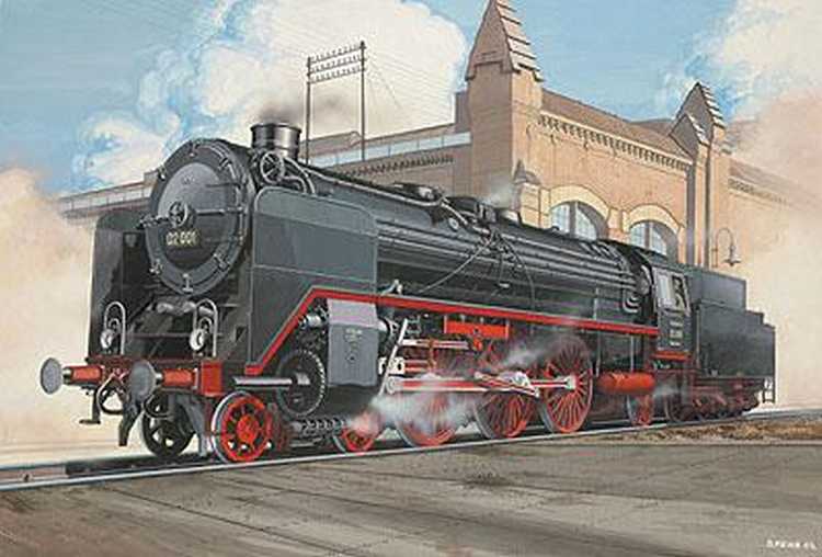 Locomotive vapeur DB - BR 02 / Kit de construction