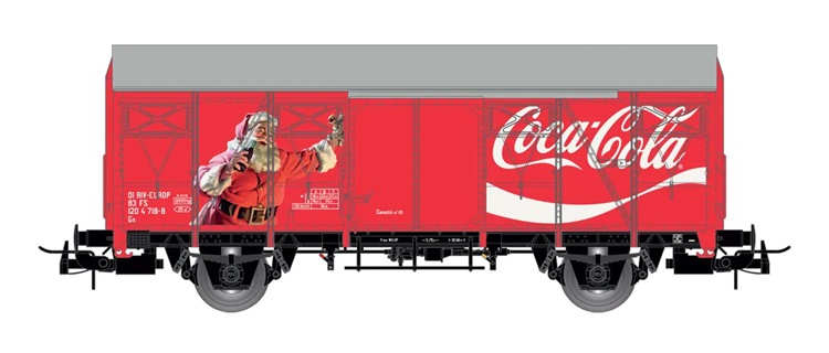 Wagon couvert "Coca-Cola" - FS