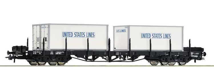 Wagon porte conteneur "United States Lines" - NS