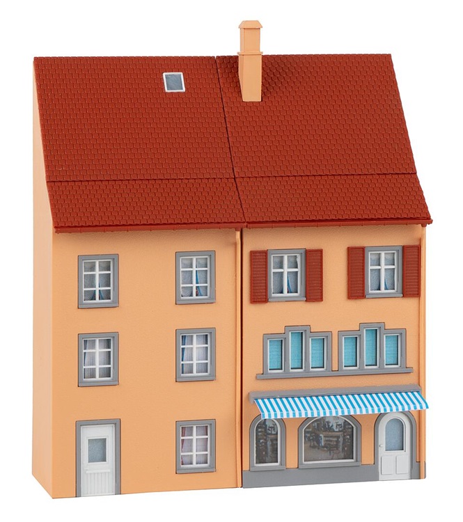 Maison relief de petite ville (Set de 02)