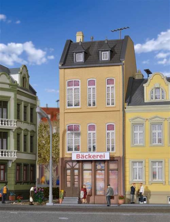 Immeuble urbain - Glacier / Boulangerie à DUSSELDORF - Cliquez sur l'image pour la fermer