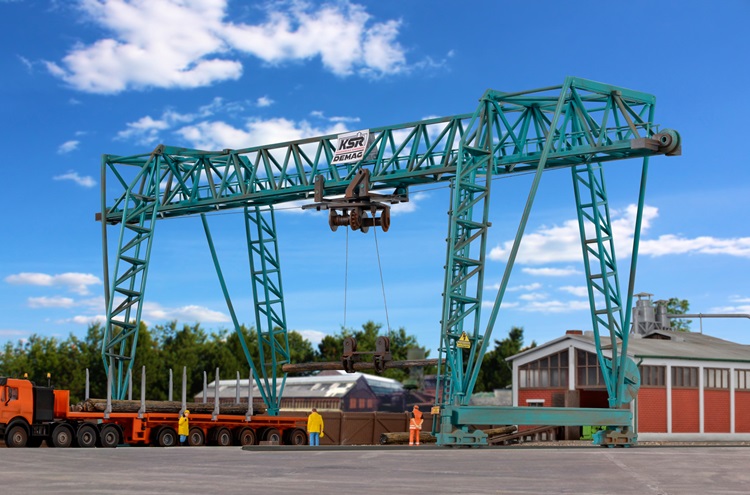 Grue de chargement - Scierie