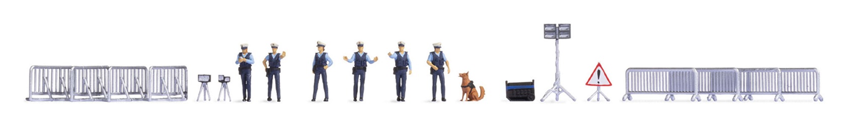 Intervention policièrer Figurines thématiques