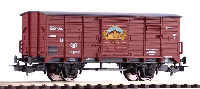 Wagon couvert - SNCB "Castle Malting BELOEIL"