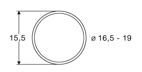 Bandage d'adhérence 16.50 x 19.00 mm